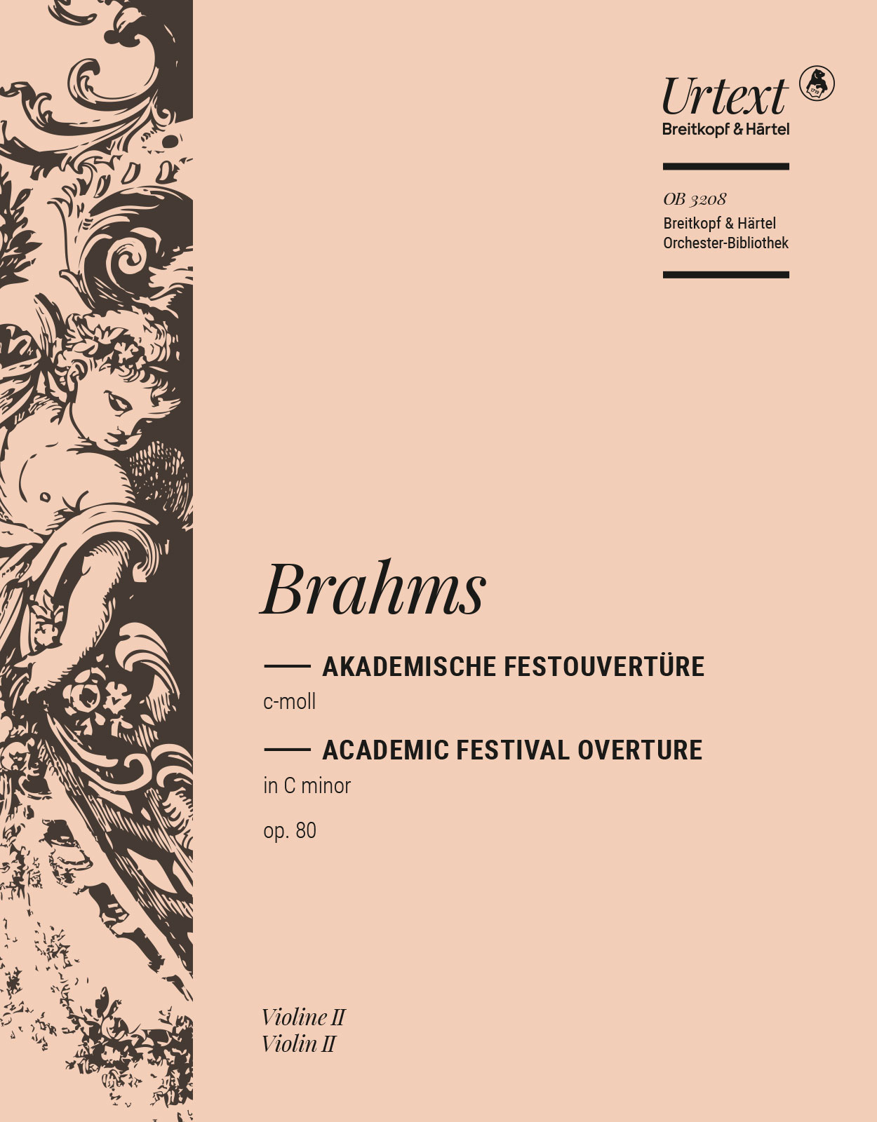 Vorderes Coverbild Akademische Festouvertüre c-moll op. 80