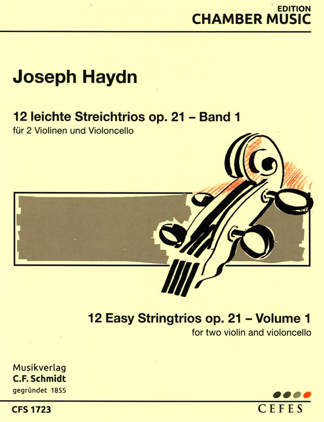 Vorderes Coverbild 12 Streichtrios - Band 1