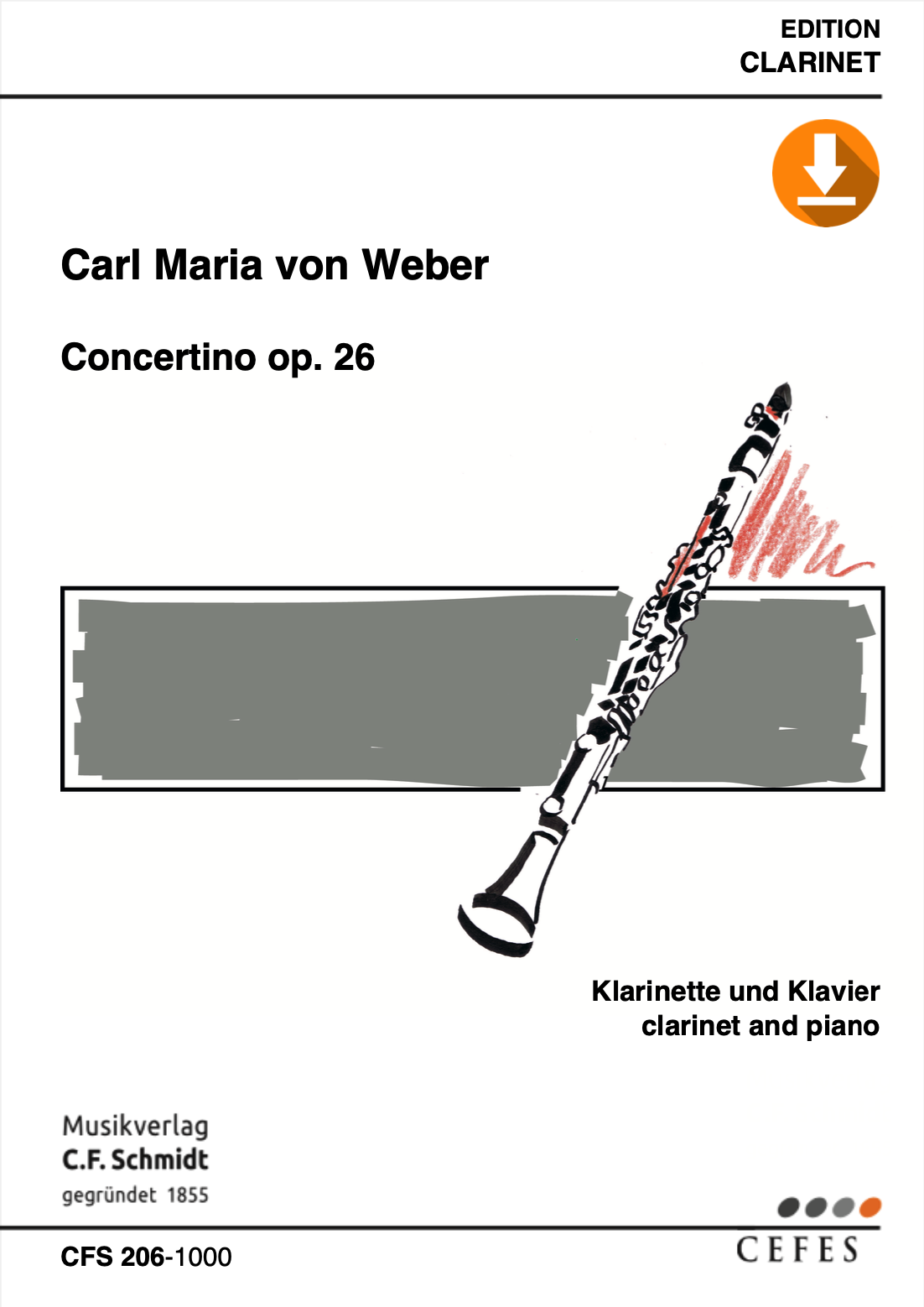 Vorderes Coverbild Concertino op. 26