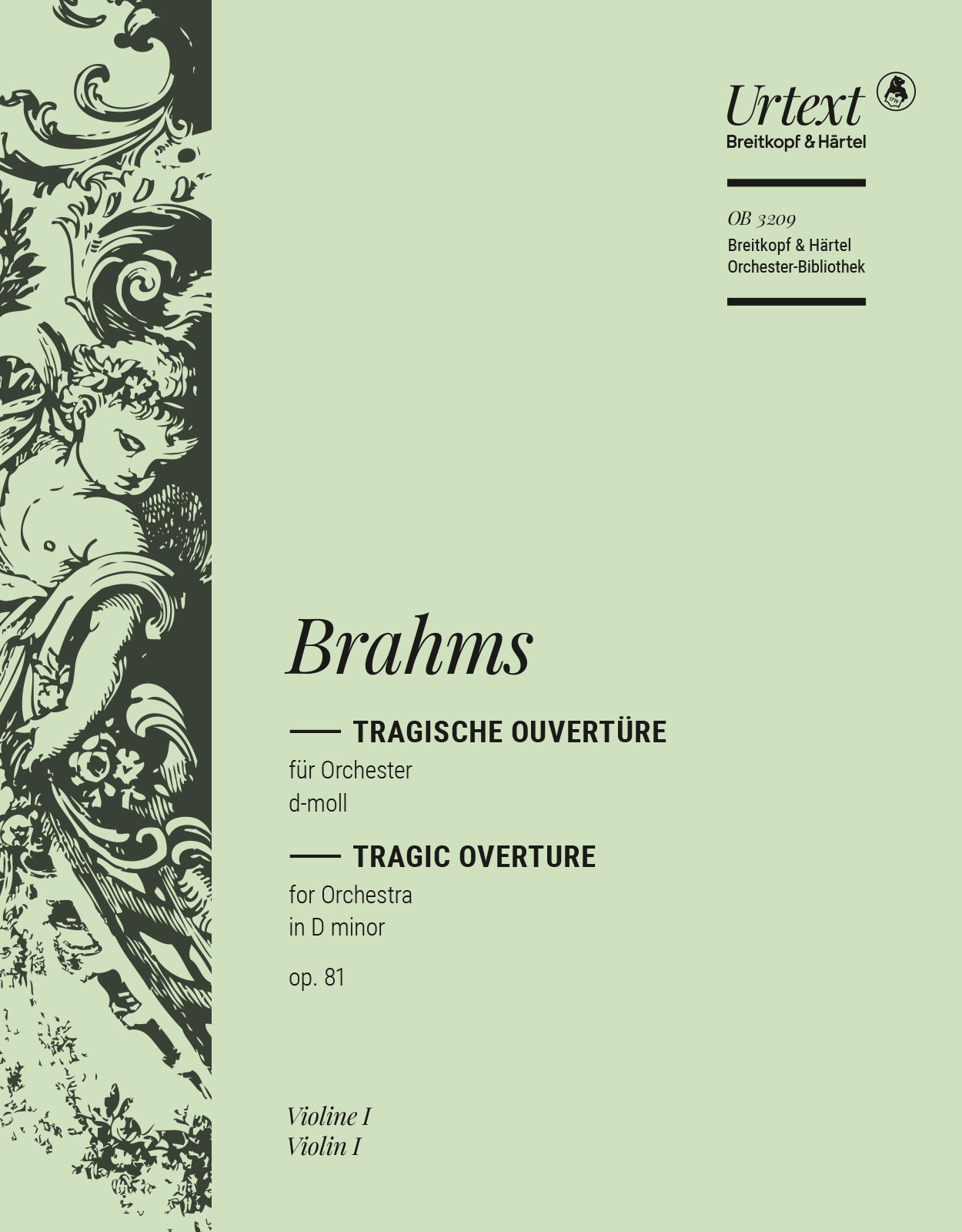 Vorderes Coverbild Tragische Ouvertüre d-moll op. 81