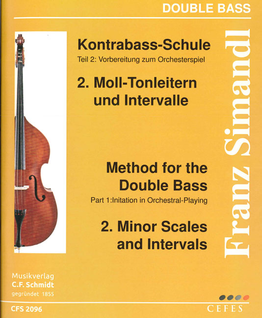 Vorderes Coverbild Kontrabass-Schule Band 2