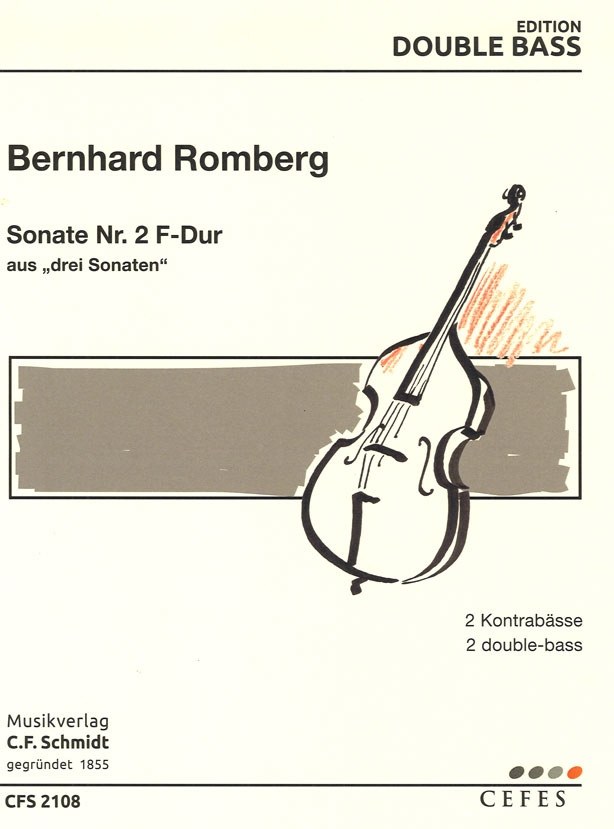 Vorderes Coverbild Sonate Nr. 2 F-Dur (aus "drei Sonaten")