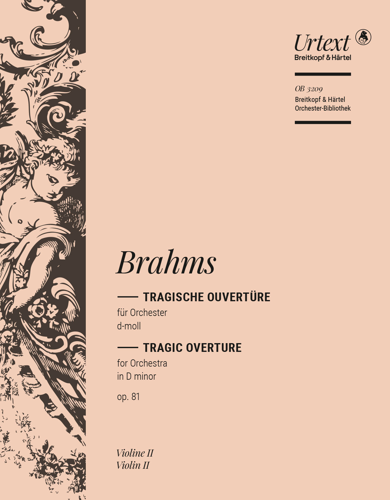 Vorderes Coverbild Tragische Ouvertüre d-moll op. 81