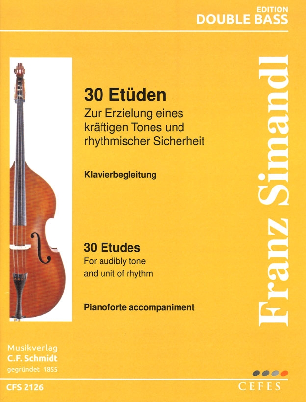 Vorderes Coverbild 30 Etüden