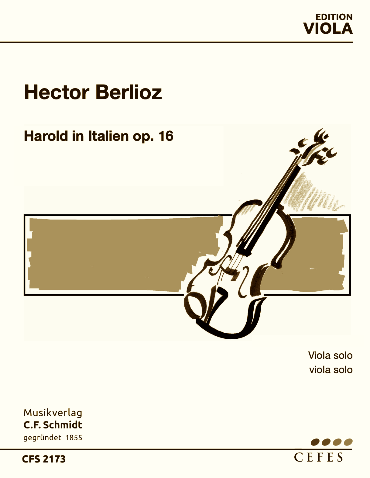 Vorderes Coverbild Harold in Italien op. 16