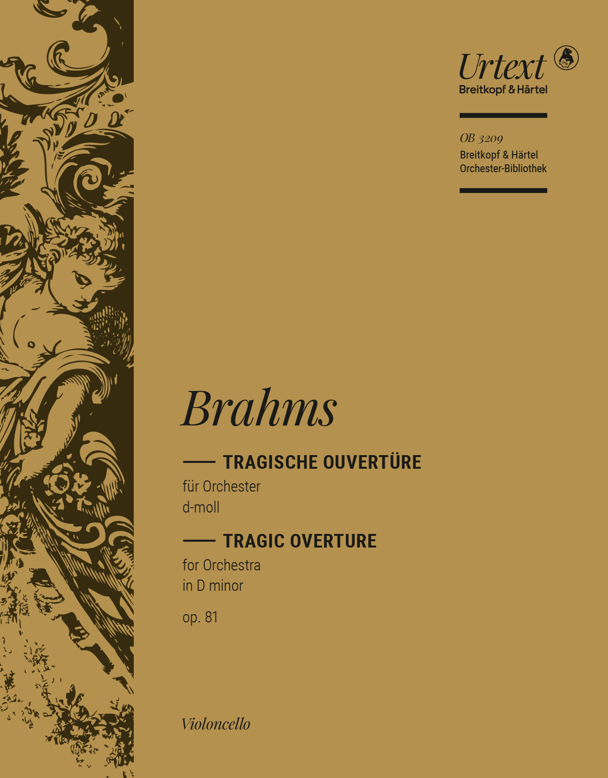 Vorderes Coverbild Tragische Ouvertüre d-moll op. 81