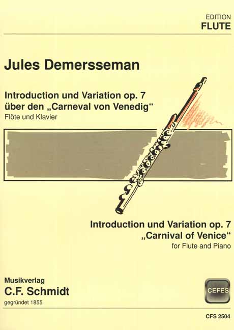 Vorderes Coverbild Introdution und Variationen op. 7