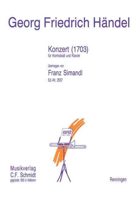 Vorderes Coverbild Konzert (1703)