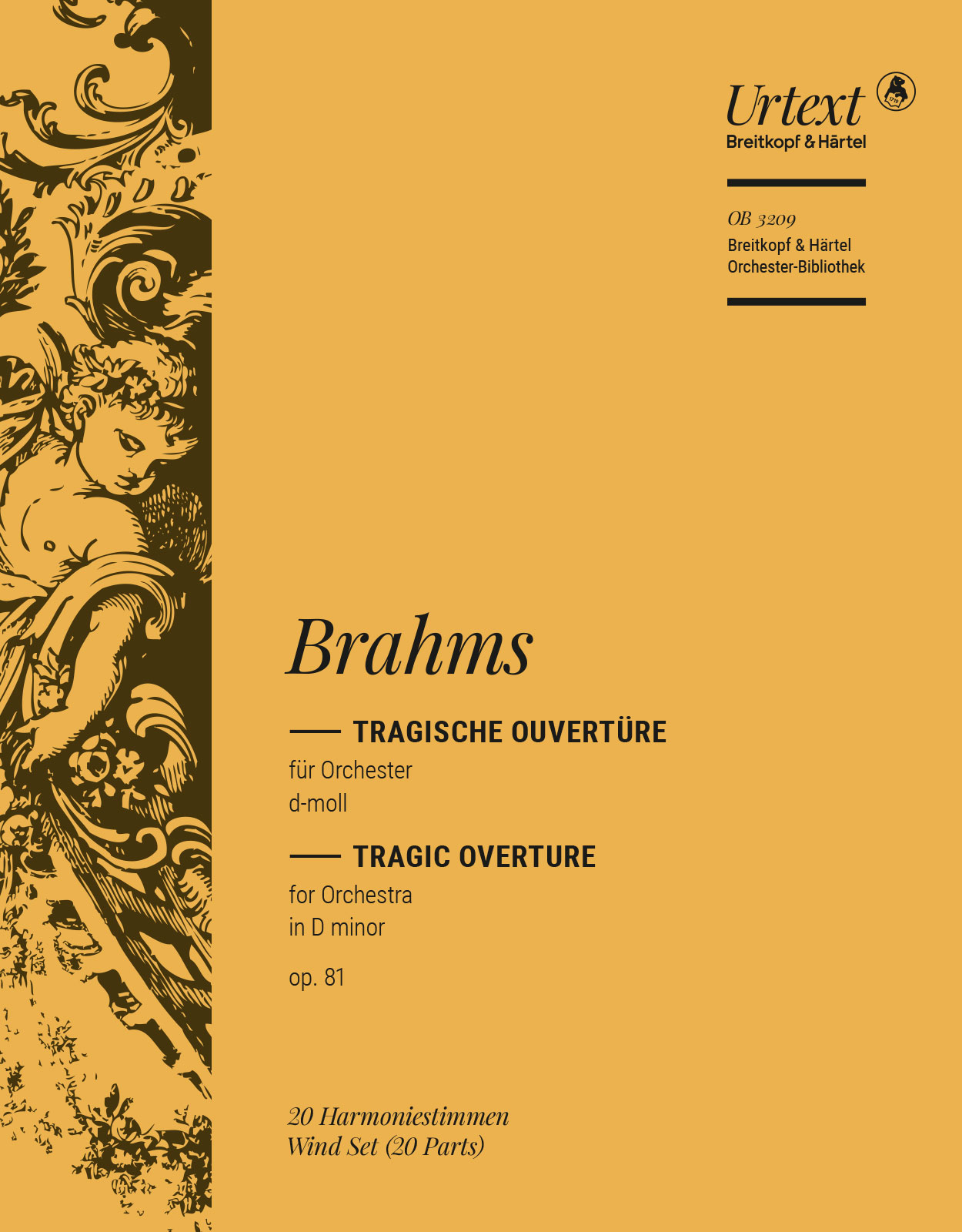 Vorderes Coverbild Tragische Ouvertüre d-moll op. 81