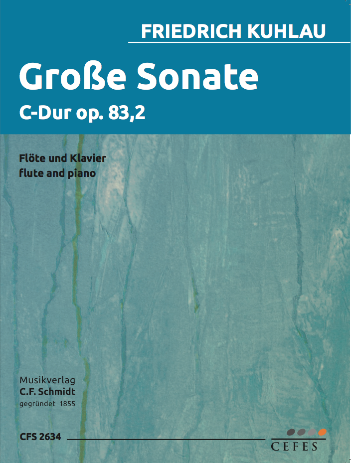 Vorderes Coverbild Grosse Sonate op. 83 Nr. 2 C-Dur