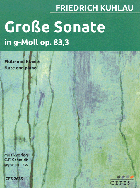 Vorderes Coverbild Grosse Sonate op. 83 Nr. 3 g-Moll