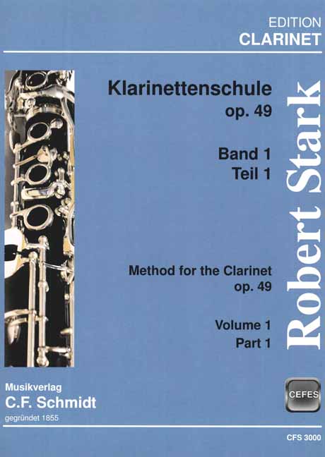 Vorderes Coverbild Klarinettenschule op. 49 - Band 1 Teil 1
