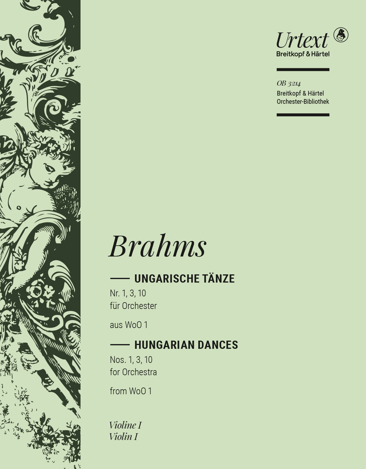 Vorderes Coverbild Ungarische Tänze Nr. 1, 3, 10 WoO 1