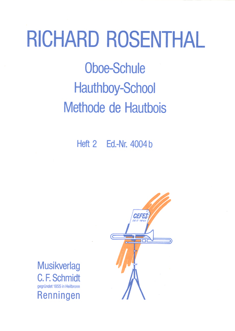 Vorderes Coverbild Oboe-Schule - Band 2