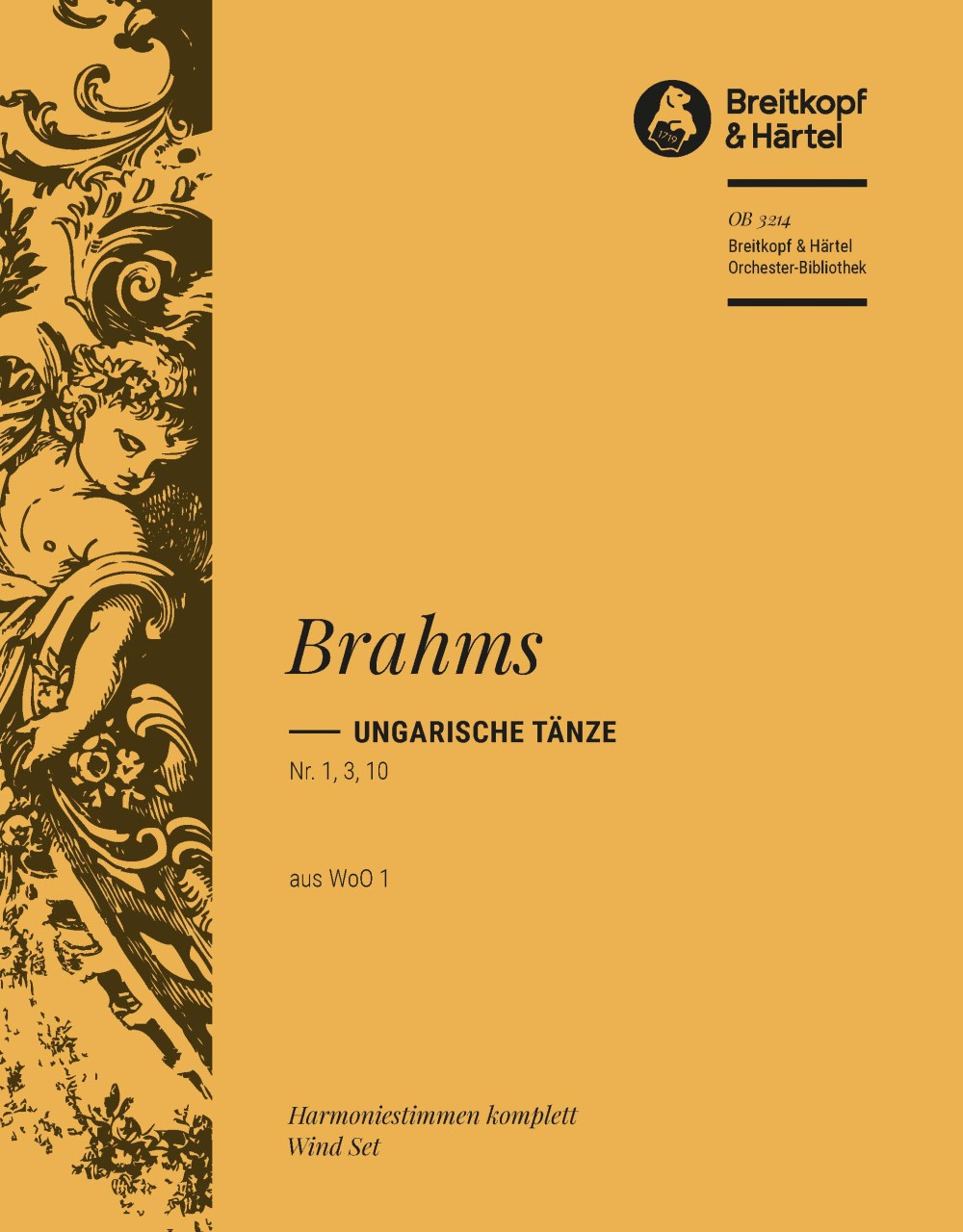 Vorderes Coverbild Ungarische Tänze Nr. 1, 3, 10 WoO 1