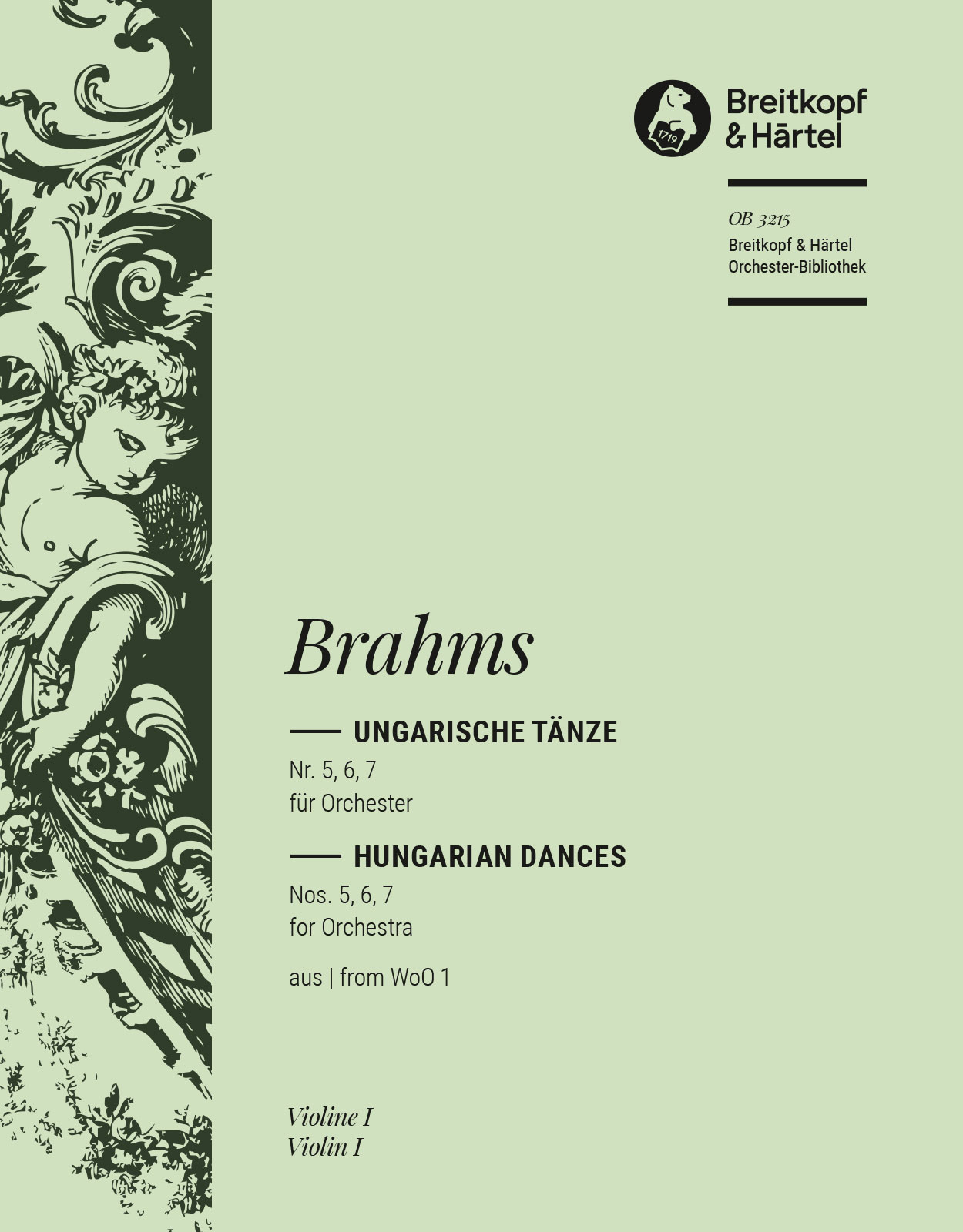 Vorderes Coverbild Ungarische Tänze aus WoO1