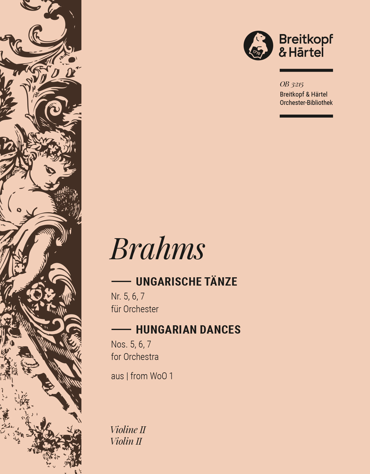 Vorderes Coverbild Ungarische Tänze aus WoO1