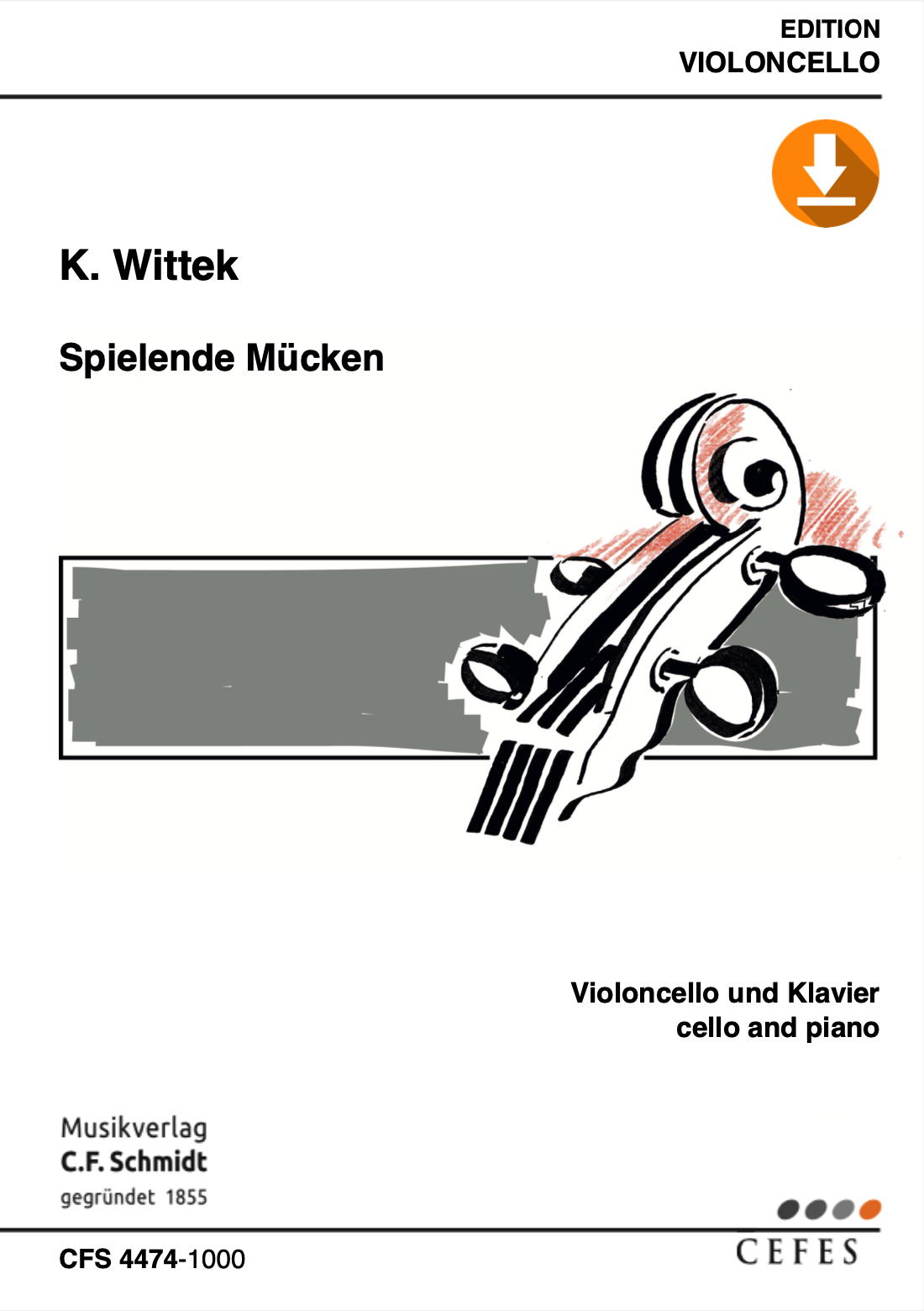 Vorderes Coverbild Spielende Mücken