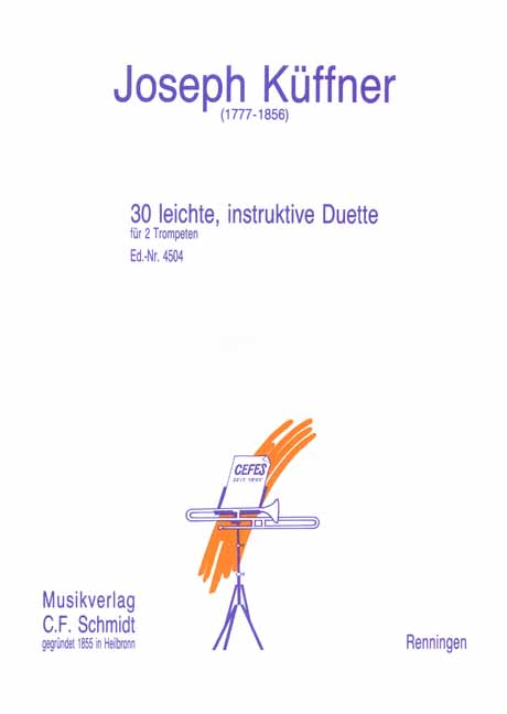 Vorderes Coverbild 30 leichte instruktive Duette  - Band 1
