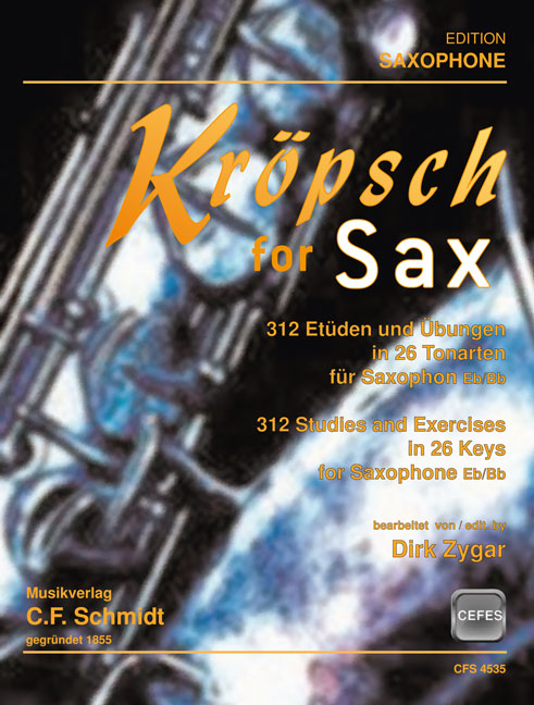 Vorderes Coverbild Kröpsch for Sax
