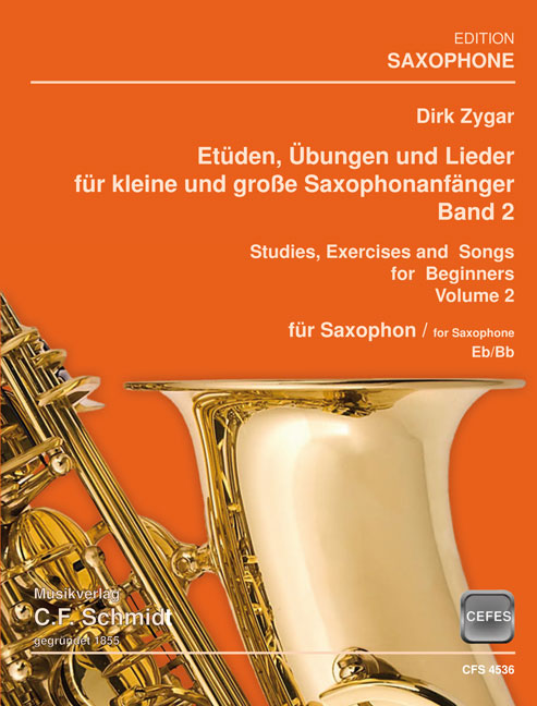 Vorderes Coverbild Etüden, Übungen und Lieder - Band 2