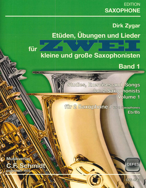 Vorderes Coverbild Etüden, Übungen und Lieder - Band 1