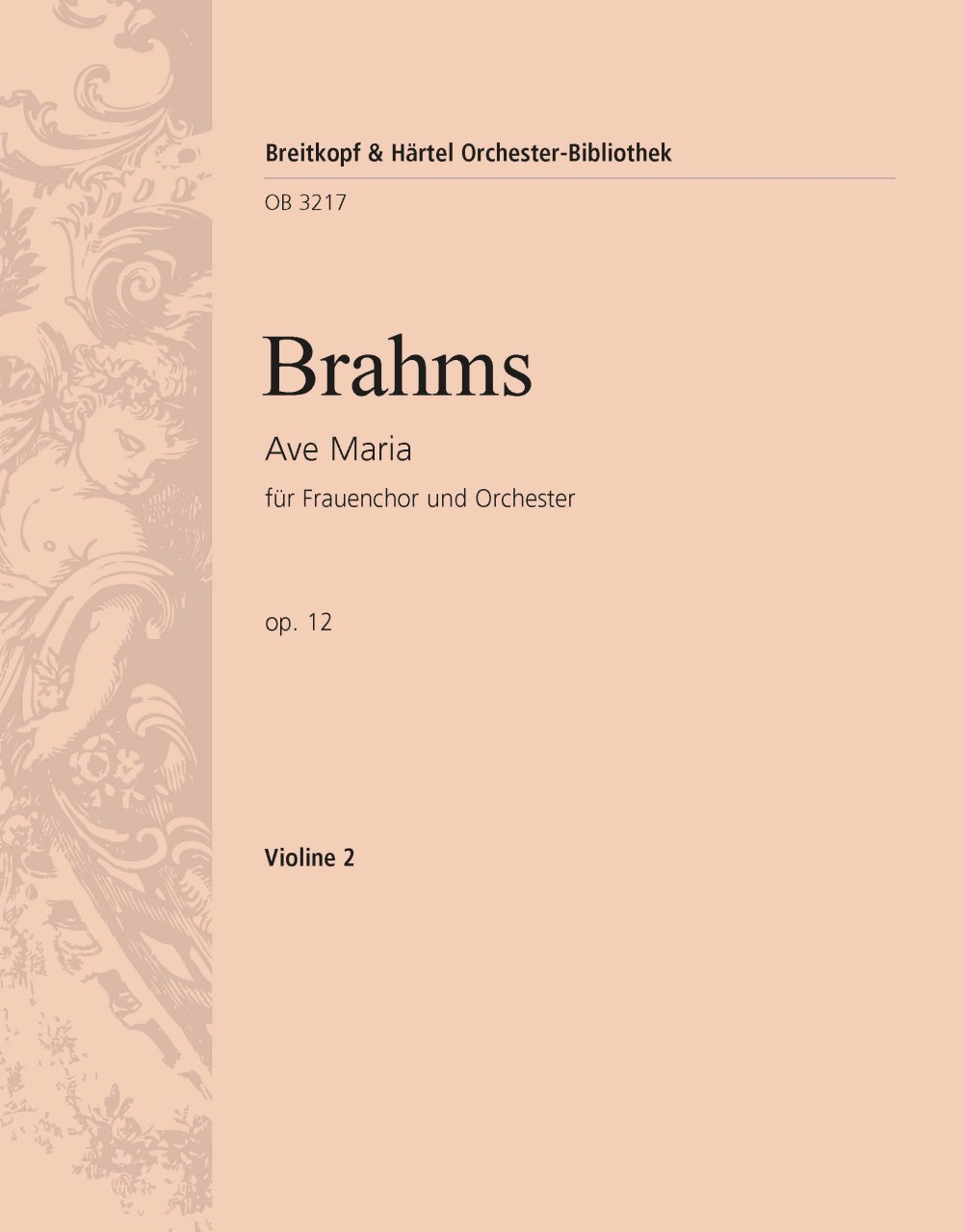 Vorderes Coverbild Ave Maria op. 12