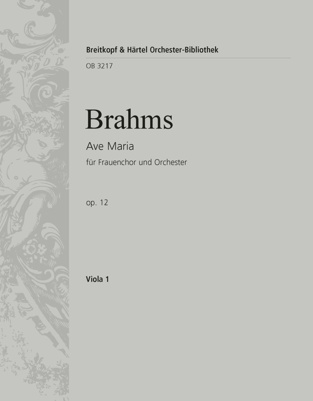 Vorderes Coverbild Ave Maria op. 12