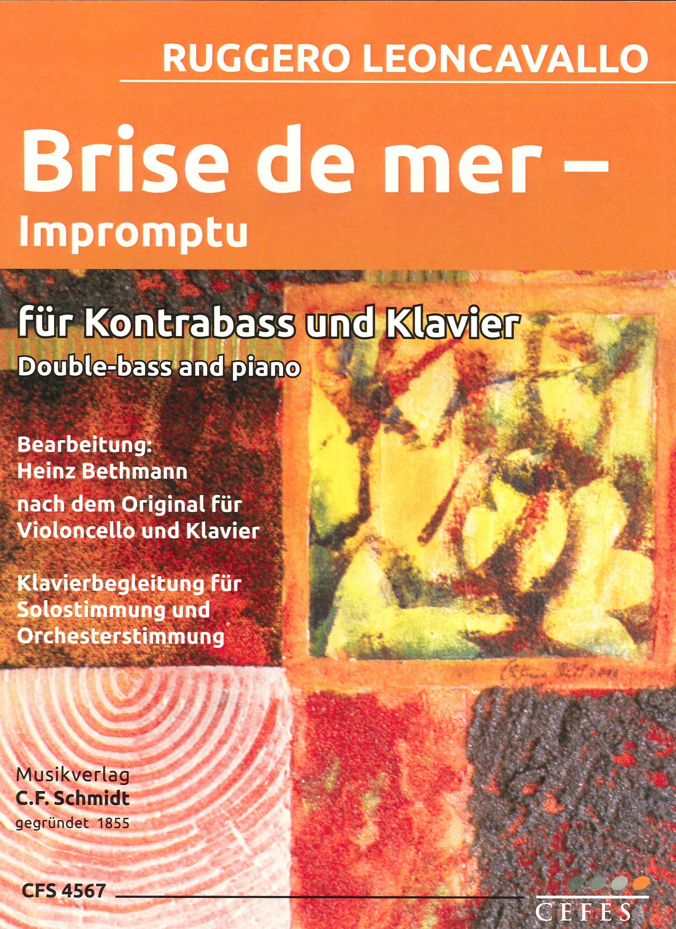 Vorderes Coverbild Brise de mer - Impromptu