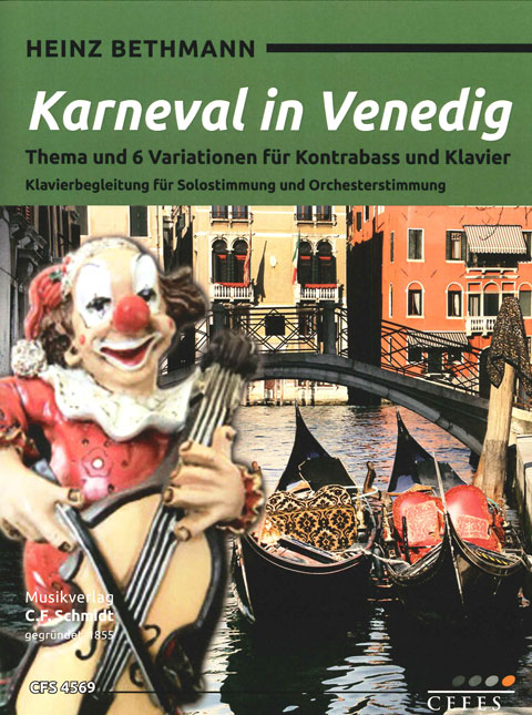 Vorderes Coverbild Karneval in Venedig - Variationen