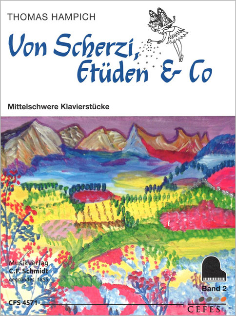 Vorderes Coverbild Von Scherzi, Etüden & Co Band 2