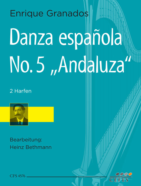 Vorderes Coverbild Danza española No. 5 - "Andaluza"
