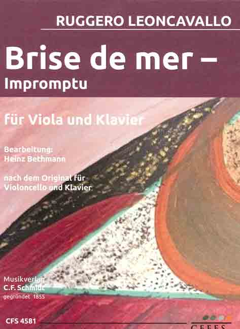 Vorderes Coverbild Brise de mer - Impromptu