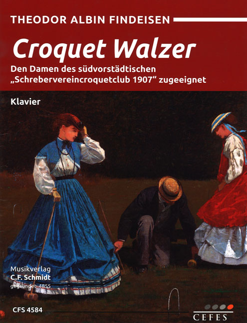 Vorderes Coverbild Croquet-Walzer