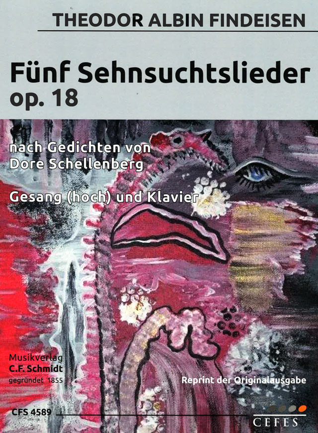 Vorderes Coverbild Fünf Sehnsuchtslieder op. 18