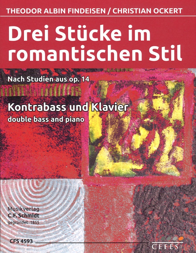 Vorderes Coverbild Drei Stücke im romatischen Stil