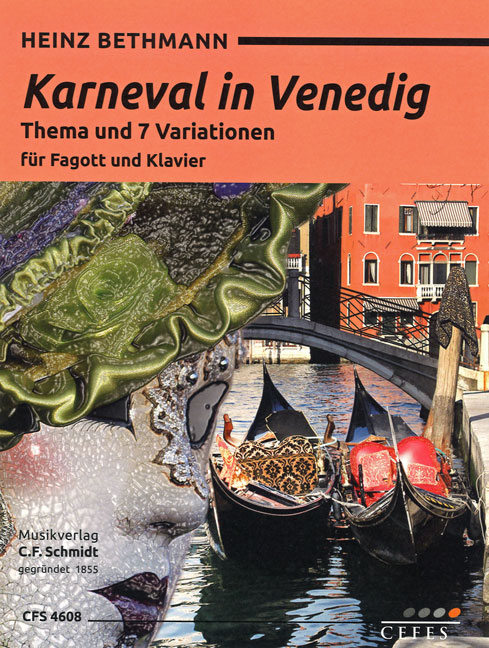 Vorderes Coverbild Karneval in Venedig