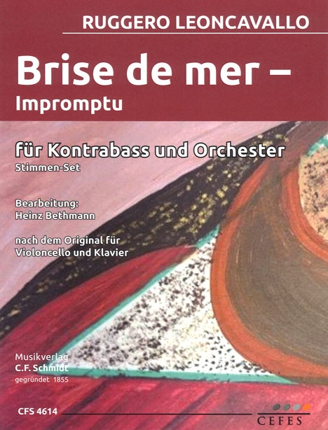 Vorderes Coverbild Brise de mer - Impromptu