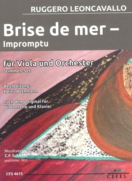 Vorderes Coverbild Brise de mer - Impromptu