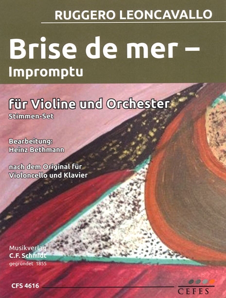 Vorderes Coverbild Brise de mer - Impromptu
