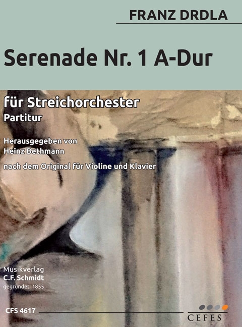 Vorderes Coverbild Serenade Nr. 1 A-Dur