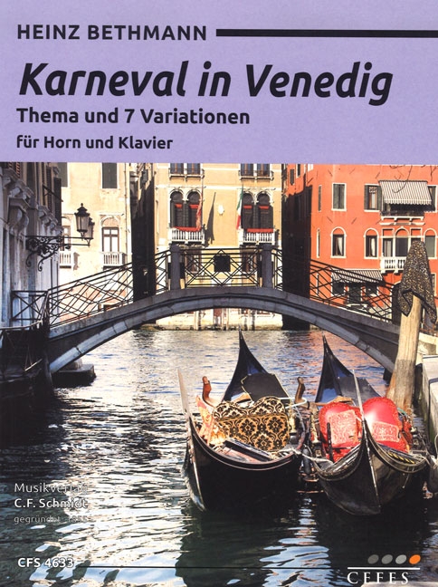 Vorderes Coverbild Karneval in Venedig - Variationen
