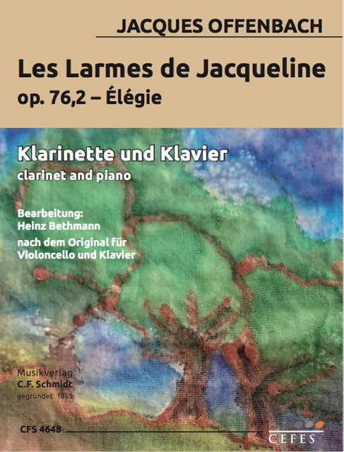 Vorderes Coverbild Les Larmes de Jacqueline op. 76,2