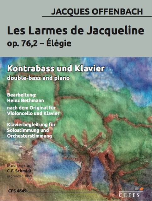 Vorderes Coverbild Les Larmes de Jacqueline op. 76,2