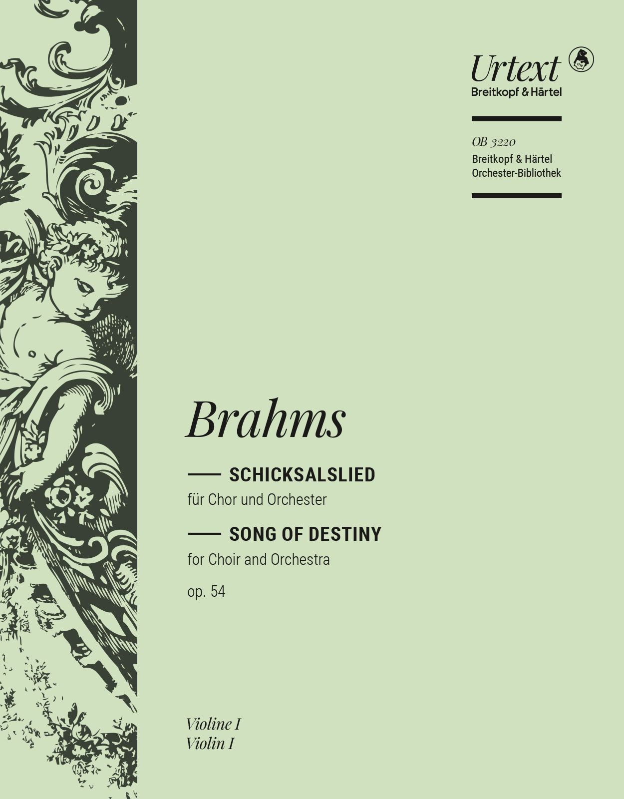 Vorderes Coverbild Schicksalslied op. 54