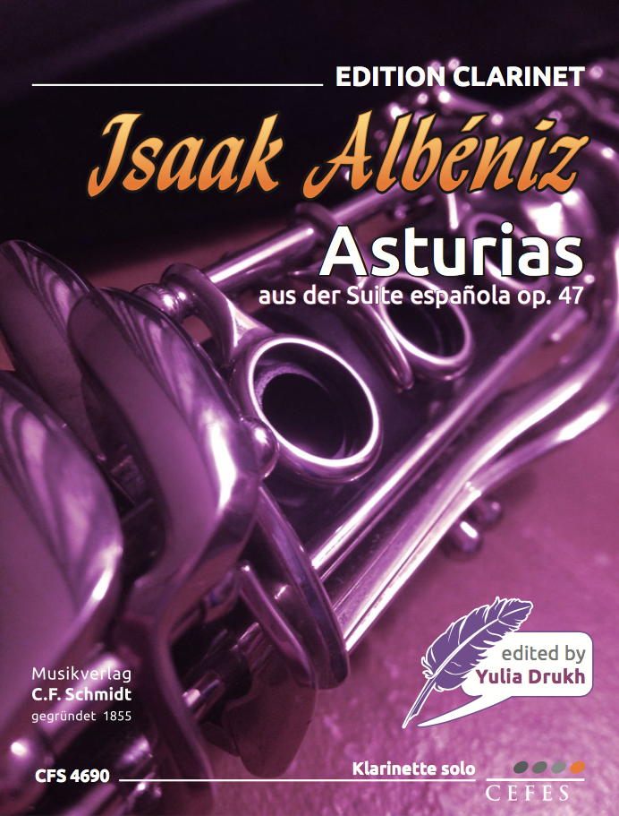 Vorderes Coverbild Asturias aus der Suite espanola op. 47