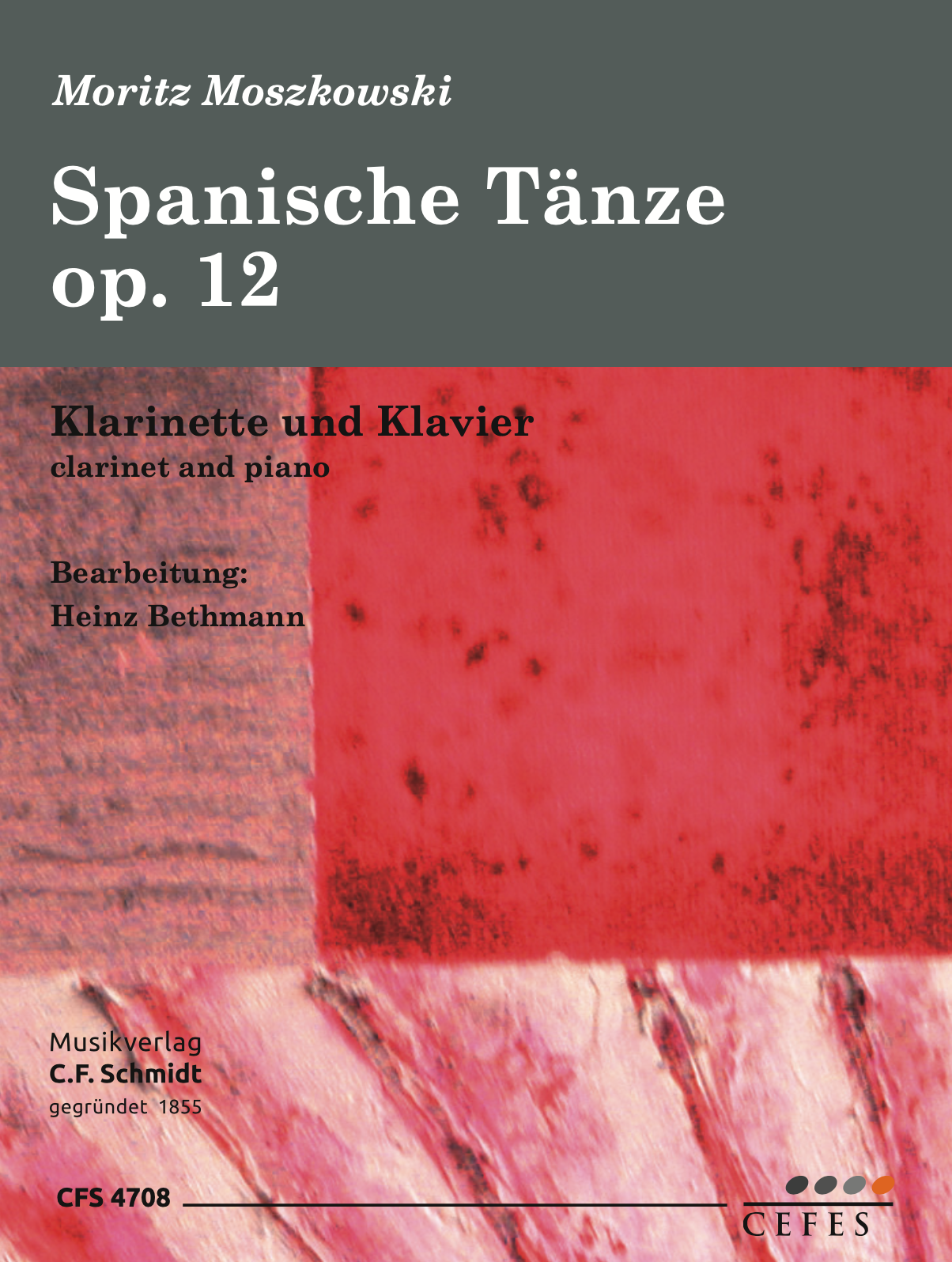 Vorderes Coverbild Spanische Tänze op. 12