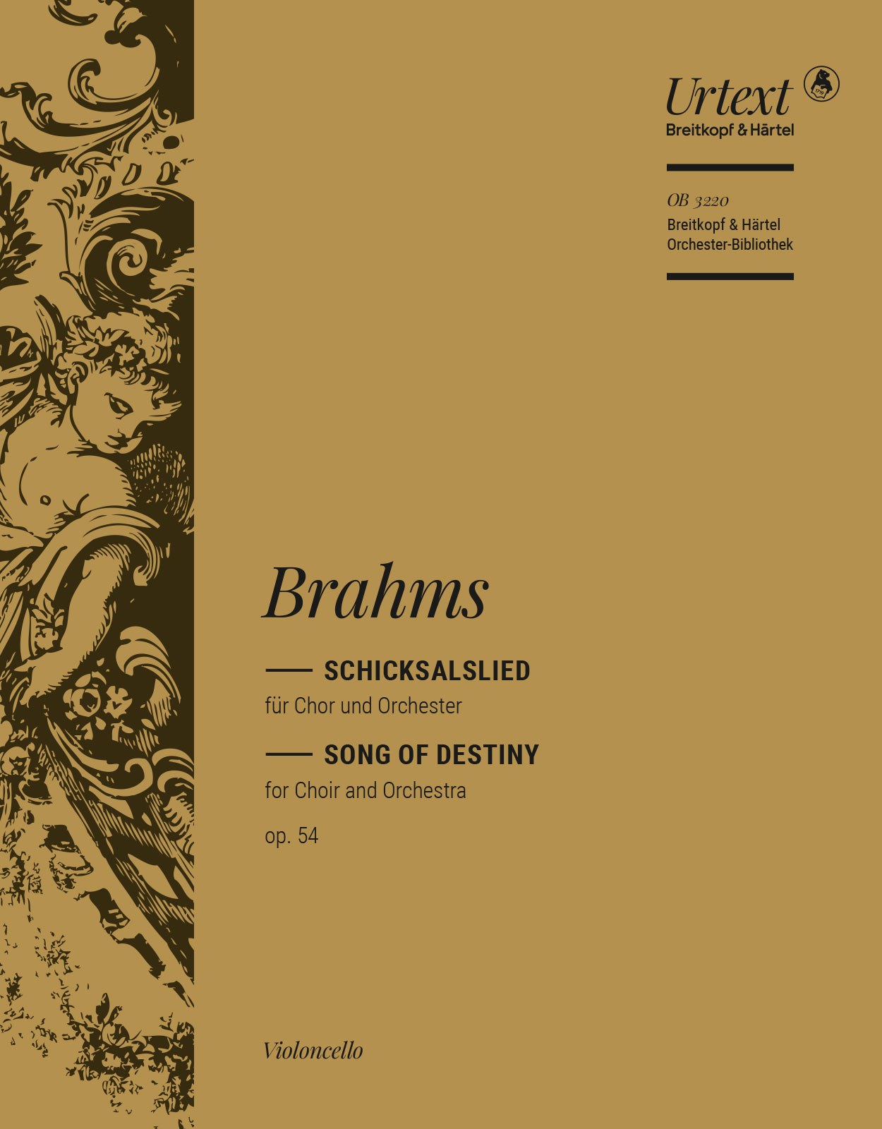 Vorderes Coverbild Schicksalslied op. 54