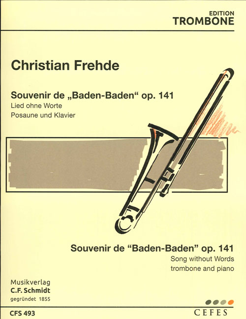 Vorderes Coverbild Souvenir de Baden Baden  op. 141