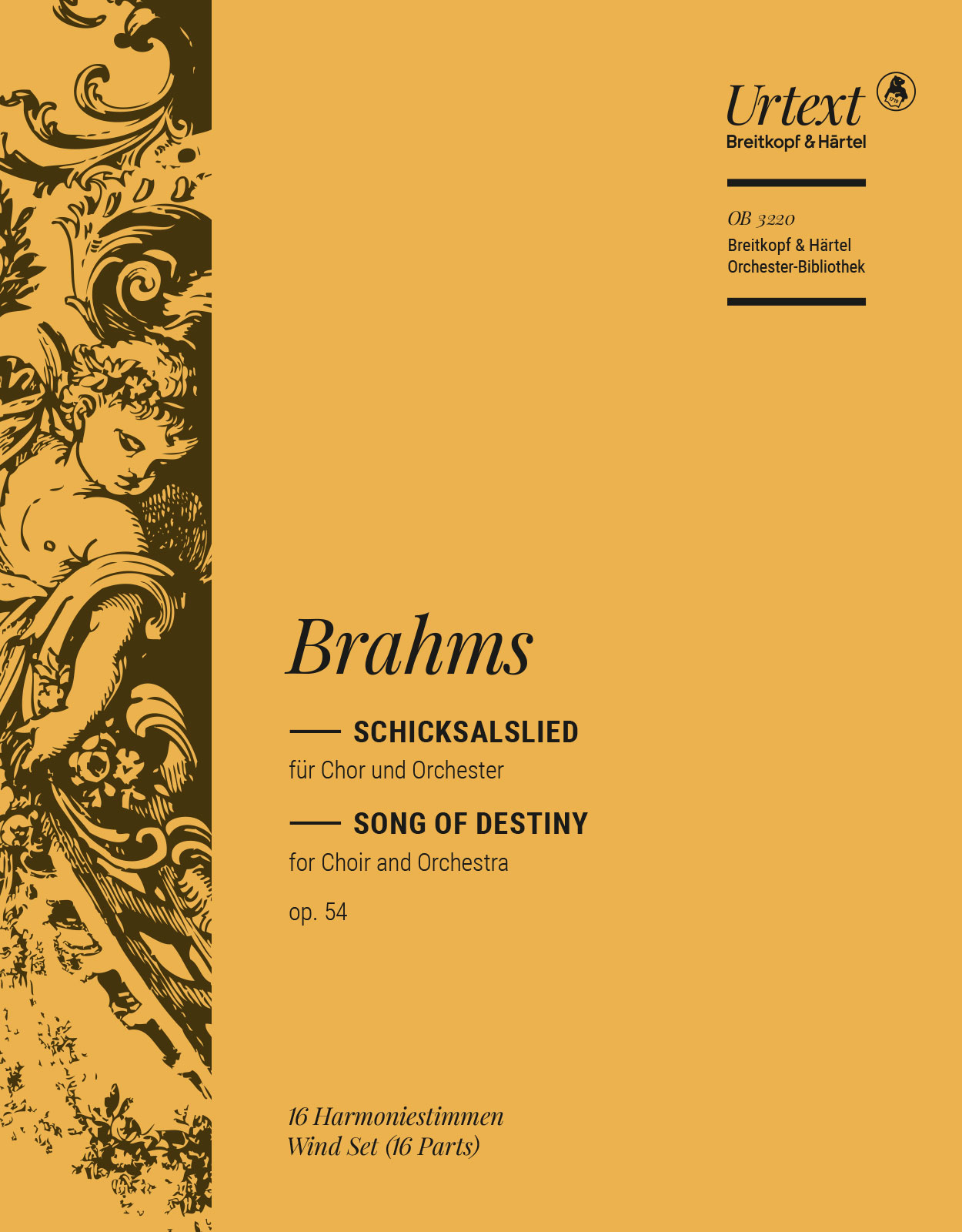 Vorderes Coverbild Schicksalslied op. 54